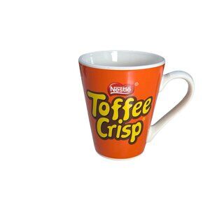NESTLE TOFFEE CRISP British Chocolate Candy Advertising Ceramic Coffee Tea Mug